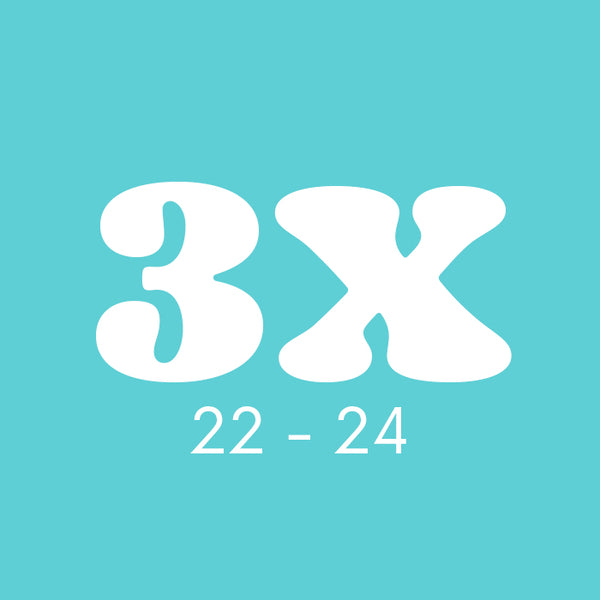 Size 3X (22-24)